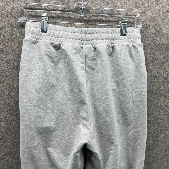 Puma Sweatpants Women Extra Small Ladies Gray Jogger Pants Outdoors Fleece - Picture 10 of 12